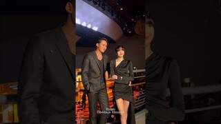 Mingyu and Lisa at the Bulgari event 💎 #seventeen #mingyu #lisa #blackpink