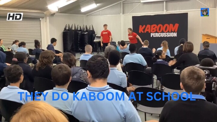 They Do Kaboom Percussion At School