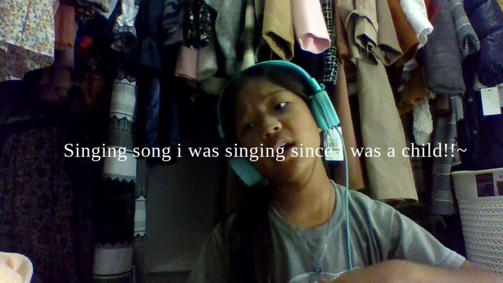 Singing the song i was singing since i was like 7!! 0,0🗯