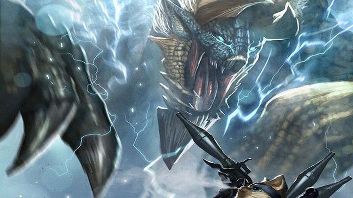 [MH] Hiệu ứng đặc biệt cực đỉnh! Quái vật bìa đẹp nhất loạt – Lôi Lang Long – Bộ sưu tập sinh thái M