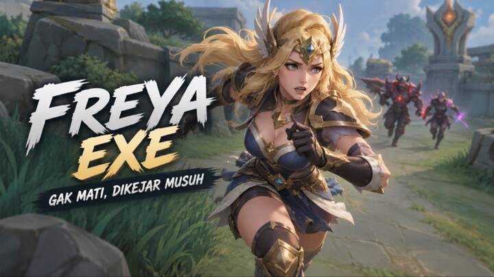 Freya Exe dikejar ngga mati “ dan seru banget