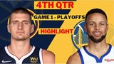 Golden Warriors vs Golden Warriors Highlights round 1 playoffs 4th QTR | April 18 | 2022 NBA Season