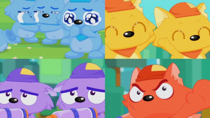 Serigala kecil emosional itu sangat menggemaskan! Siapa yang hatinya meleleh!!! 【Senang, Marah, Sedi