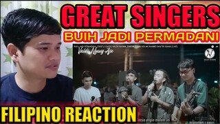 BUIH JADI PERMADANI - EXIST | COVER | VALDY NYONK, ZINIDIN, ADLANI RAMBE DAN TRI SUAKA | REACTION