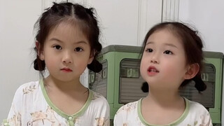It's rare for a dad to lose his temper and control his kids! These two sisters are not afraid at all