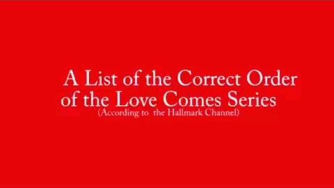 The right order of the Love comes softly