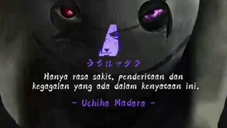 Status WA | Kata Uciha Madara | Naruto