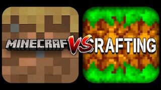 Minecraft Trial vs Crafting and Building