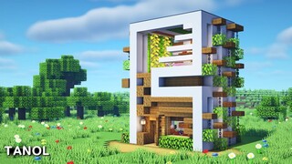 ⚒️ Minecraft: Cách xây dựng một ngôi nhà hiện đại trên thiên nhiên