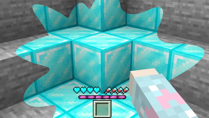 How to survive when all blocks turn into diamond blocks?