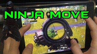 SOLO VS SQUAD NINJA MOVE | PUBG MOBILE - IPAD MINI 5