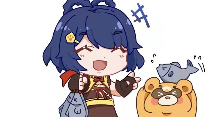 【原神】香菱声优生贺读信：锅巴也想你了！