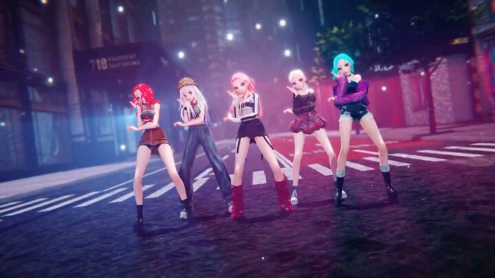 【MMD】ITZY_“Cheshire” (720p)