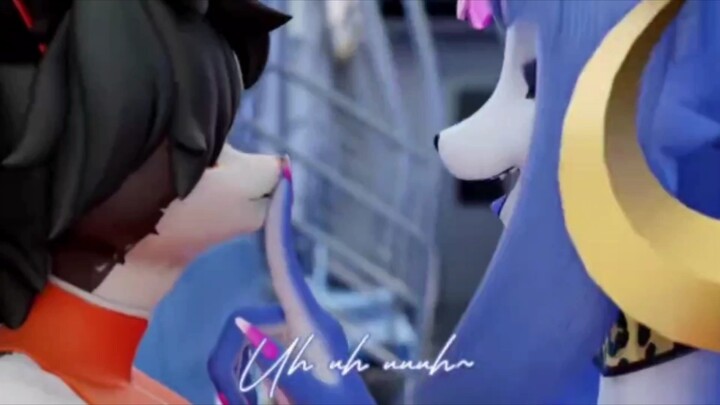 [e621]Aak and Krystal (Author: blackspoiler)
