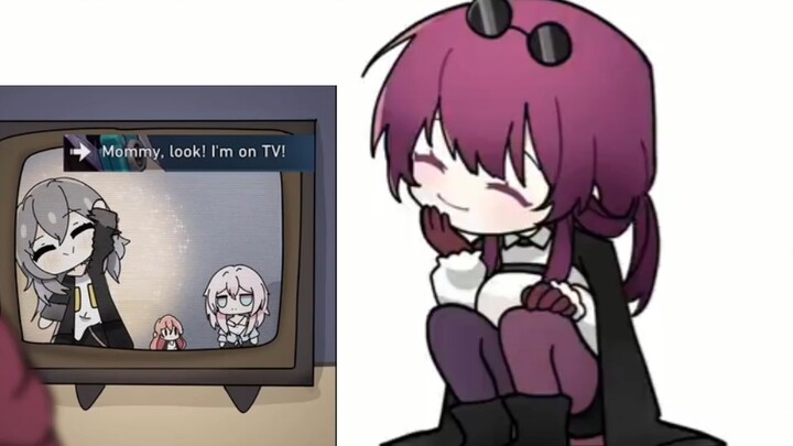 Mom, I’m on TV!
