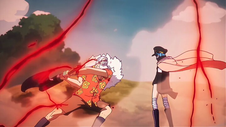 Gaban vs. Gunko & Sommers  Imu Controls Gunko's Body 「AMV One Piece Elbaf 」4K 60