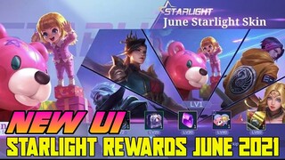 June 2021 STARLIGHT REWARDS + NEW UI LEAKED UPDATE | MLBB