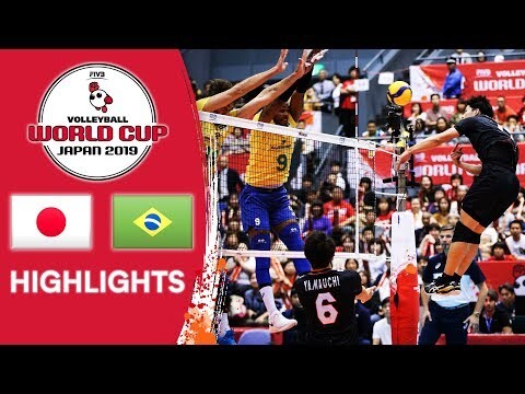 JAPAN vs. BRAZIL - Highlights | Men's Volleyball World Cup 2019