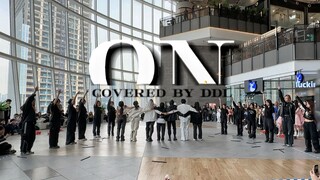 【路演】ON发行四周年贺！DB伴舞击鼓全部完整还原的超震撼高质量ON路演翻跳出现了|正主入伍阿米抗旗| ON-BTS 济南路演 ON-BTS 济南路演