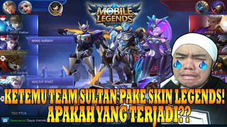 Ketika Solo Ranked Ketemu TEAM SULTAN Pake Skin LEGENDS!! INI YANG TERJADI!!!