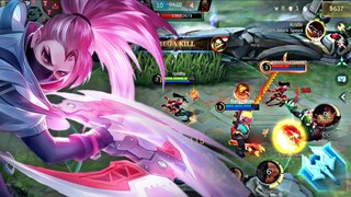 SAVAGE HANABI OVERPOWER DI MOBILE LEGENDS