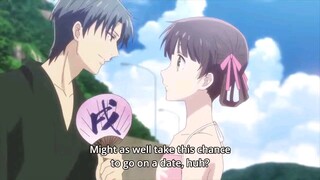 Shigure asks Tohru on date Yuki & Kyo getting Jealous 🫢