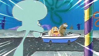 Squidward: Apa yang harus aku lakukan jika aku diawasi tanpa mengenakan pakaian apa pun?