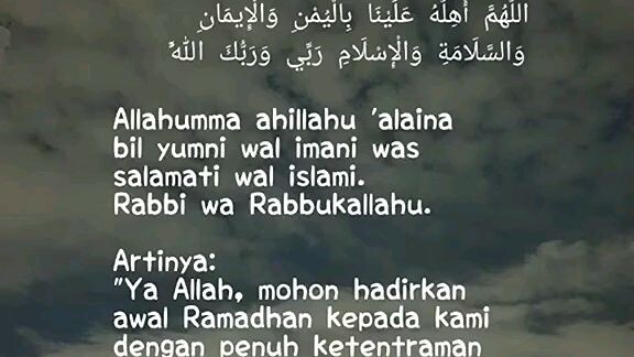 doa sebelum dtang nya hri ramadhon