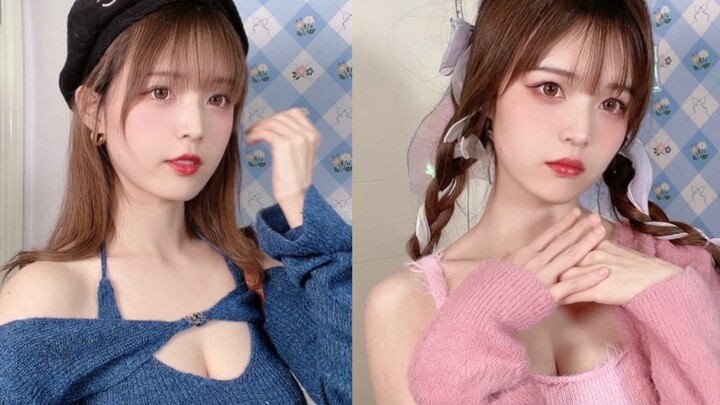 挑战恋综天花板宋智雅穿搭！猫系奶凶感╭(°A°`)╮