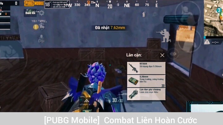 Combat liên hoàn cước đối thủ không kịp trở tay