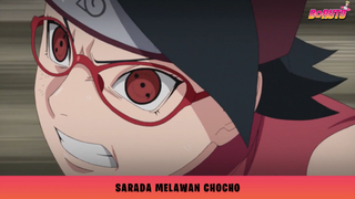 Ujian Chunin Sarada Melawan Chocho | Boruto: Naruto Next Generations