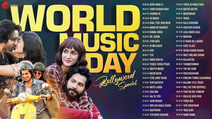 WORLD MUSIC DAY 2024 Full Album | 50 Nonstop Superhit Songs | Apna Bana Le, Taras, Tuu, Makhna &More