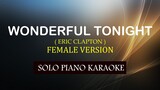 WONDERFUL TONIGHT ( ERIC CLAPTON ) ( FEMALE VERSION ) COVER_CY