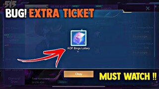 BUG! EXTRA 10 TICKETS! NO NEED TO RECHARGE?! | (FREE TICKETS) | MOBILE LEGENDS 2021
