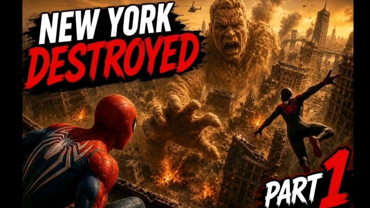 Sandman Destroyed New York in Minutes | Marvel's Spider Man 2 | Surface Tension