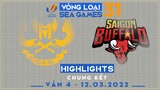 Highlights GAM vs SGB [VÁN 4][Vòng Loại Seagame31 - CHUNG KẾT][12.03..2022]