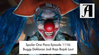 Spoiler One Piece Episode  1116 : Buggy Deklarasi Jadi Raja Bajak Laut.