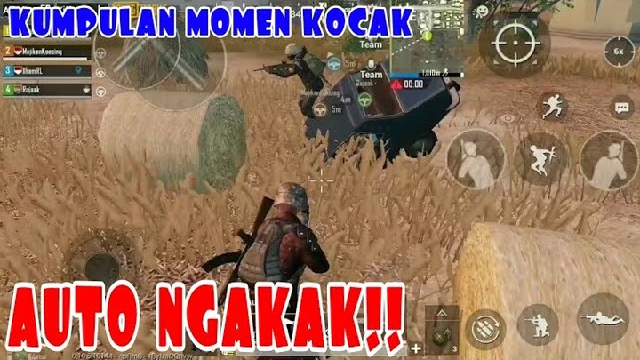 MOMEN KOCAK PALING SIAL, LUCU, GILA, BUG, AZAB, KARMA, KONYOL!! - PUBG MOBILE INDONESIA