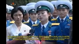 História da camarada Ri Kyong Sim, controladora de tráfego