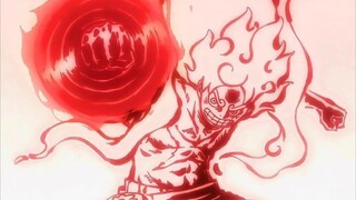 LUFFY GEAR 5 MEET SHANKS IN MOVIE