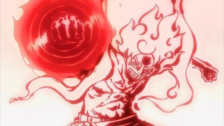 LUFFY GEAR 5 MEET SHANKS IN MOVIE