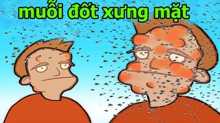 Games Vui Cực Bựa Đập 100 Con Muỗi để không bị đốt sưng mặt - Mosquito War Top Game - Thành EJ