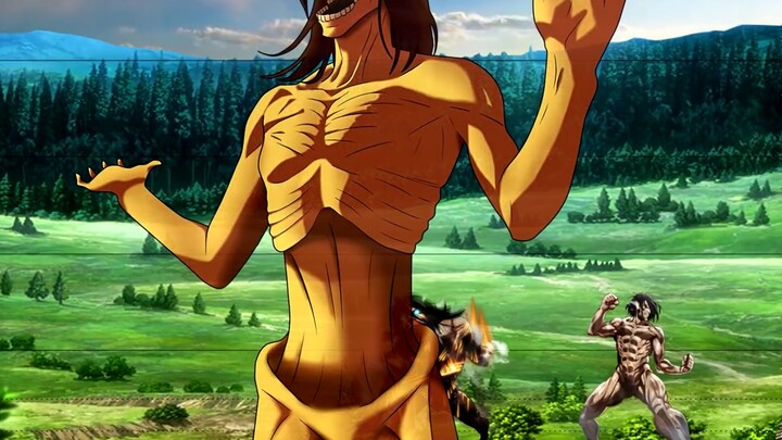 [ Đại chiến Titan ] So sánh các dạng Titan của Eren