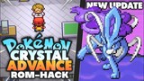 Pokemon Crystal Advance GBA New Update 2 Region, Wonder Trading
