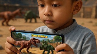 🦖 “Dino Rumble” – Pertarungan Dinosaurus Paling Seru! Siapa yang Jadi Raja Arena?