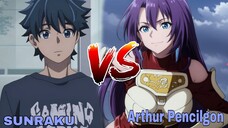 SUNRAKU VS ARTHUR PENCILGON