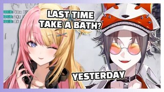 Kotoka Was So Excited Knowing Mysta Didn't Take a Bath Often [Nijisanji EN Vtuber Clip]