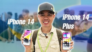 Trên tay iPhone 14 và iPhone 14 Plus: 14 Plus màn hình to, đáng mua