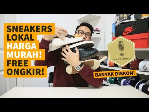 SNEAKERS LOKAL Rp 100-300 RIBUAN! BANYAK DISKON!