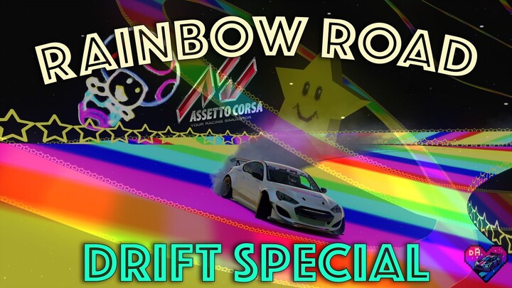 Mario Kart 64's Rainbow Road  Drift Special - Assetto Corsa